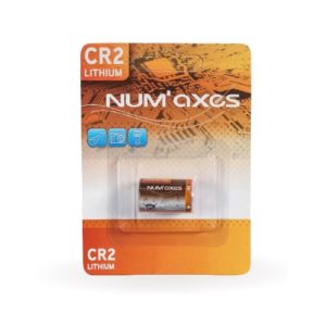 NUM'axes Pack of 1 3-V CR2 Lithium Battery