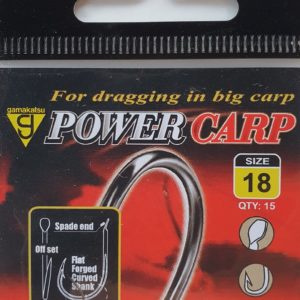 Gamakatsu Hooks Power Carp Flatted Eye