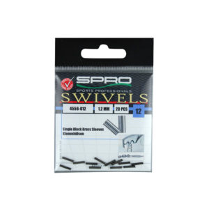 SPRO Single Black Brass Sleeves