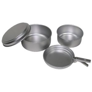 MFH Mess Kit, "Markill", Cayenne Alu, 6-part