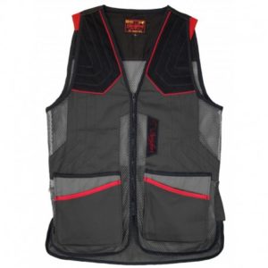 Gray Shooting Vest "Pino" - Benisport Professional Shooting Vest