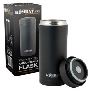 Kombat Ammo Pouch Flask - Black