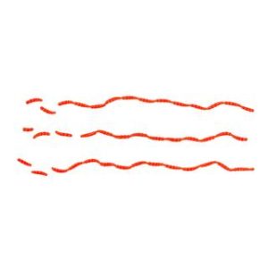 Balzer Fishing Soft Bait -Flavoured Blood Worm