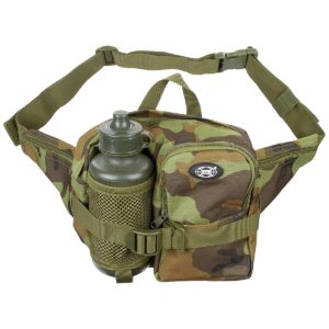MFH Waist Bag With Drinking Bottle, M 95 CZ Camo