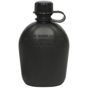 MFH US Plastic Canteen, OD Green, 1L , BPA Free