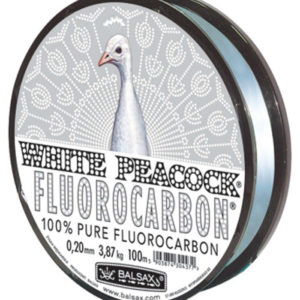 Balsax Fishing Line White Peacock Flurocarbon 2400