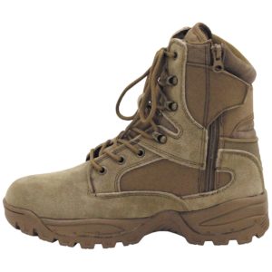 MFH Boots, "Mission", Cordura, Lined, Coyote Tan