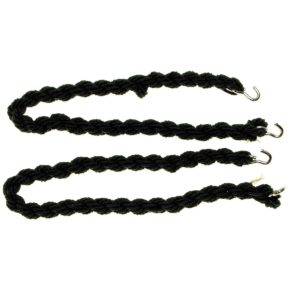 MFH Elastic Straps For Pants, With Metal Hooks, OD Green