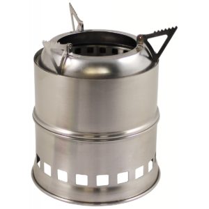 MFH Outdoor Stove, "Forest", Stainless Steel