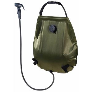 MFH Solar Shower, "Deluxe", 20 L, OD Green, With Transport Bag