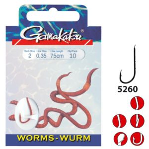 Gamakatsu Hook Worm LS-5260