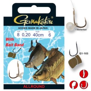 Gamakatsu Hooks Bait Band Rig G1-103
