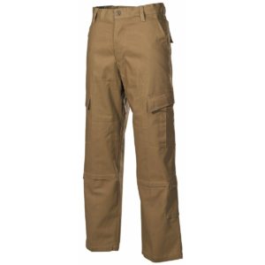 MFH US Field Pants, ACU, Rip Stop, Coyote Tan