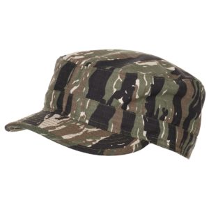 MFH US BDU Field Cap, Rip Stop, Tiger Stripe