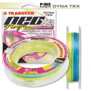 Trabucco Braid Dyna-Tex Neo X8 Nage-Pro Surf Braid 250m/0.08mm