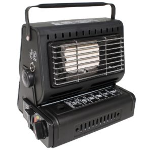 MFH Gas Heater, With Piezo Ignition, Black