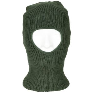 MFH Balaclava with 1 Hole, OD green