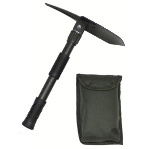 MFH Mini Folding Shovel Set, 3 in 1, OD Green