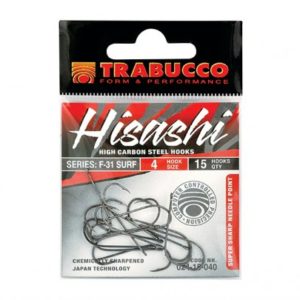 Trabucco Hook Hisashi F-31 Surf  No 4 With Ring