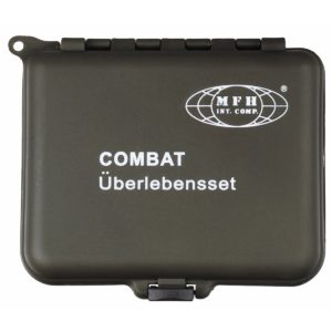 MFH Combat Survival Kit, 36-Part, OD Green