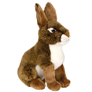 Plush Animal Sitting Hare