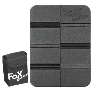 Thermal Seat Cushion, Foldable, With Molle Pocket, Black