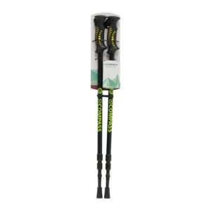 COMPASS 3 PART TREKKING STICK GREEN 12502