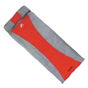 GRASSHOPPERS SLEEPING BAG ASTRO GREY/RED
