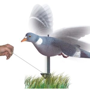SPORT PLAST WOOD PIGEON BEATING WINGS BY CORD(FASSA ME SXOINI)