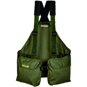 Dispan Hunting Vest with Suspenders Khaki 66L