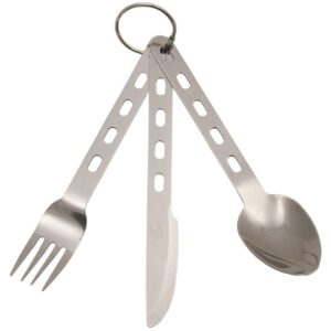 MFH CUTLERY SET EXTRA LIGHT 3 PART S/S 33537