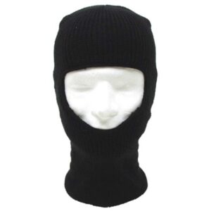 MFH BALACLAVA WITH 1 HOLE, BLACK 10893A