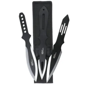 KOMBAT TK270-90-3BKA THROWING KNIFE SET TRIPLE