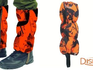 WATERPROOF GAITERS DISPAN 21CM ORANGE CAMO