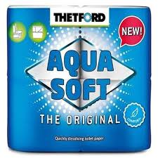 THETFORD AQUA SOFT TOILET PAPER X4