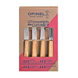 OPINEL SET KNIFES LES ESSENTIELS OLIVE