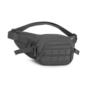 KOMBAT SUMMIT WAIST BAG GUN METAL
