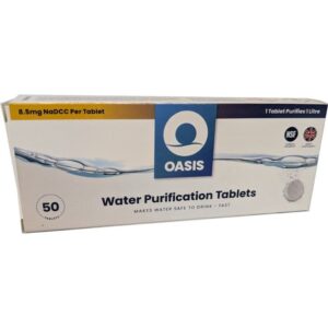 KOMBAT WATER PURIFICATION TABLETS X50