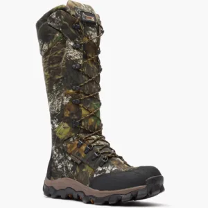 ROCKY BOOTS  MNS CAMO 16" MEDIUM WIDTH + ZIP  SNAKEPROOF