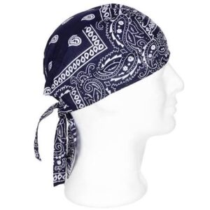 MFH HEADWRAP PAISLEY-NAVYBLAU 10164G
