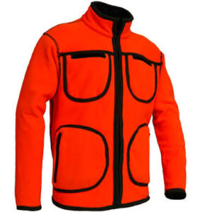 BENISPORT JACKET NORTH REVERSIBLE KHAKI/ORANGE