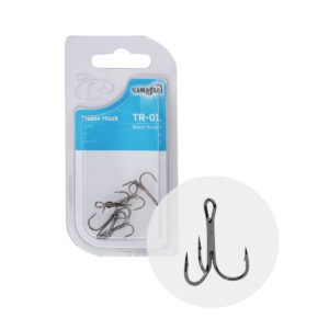 KAMASAKI TREBLE HOOK NICKEL
